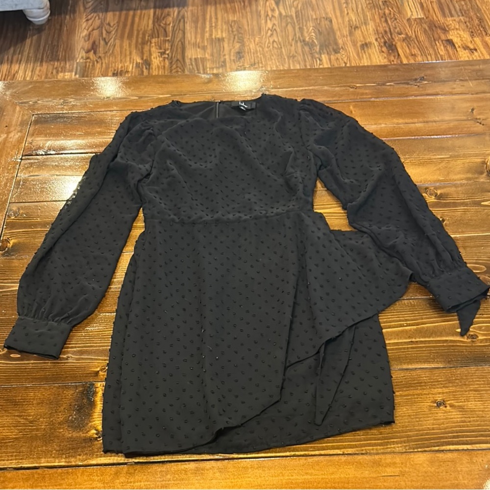 Lulu's Black Cocktail Dress Womens XS